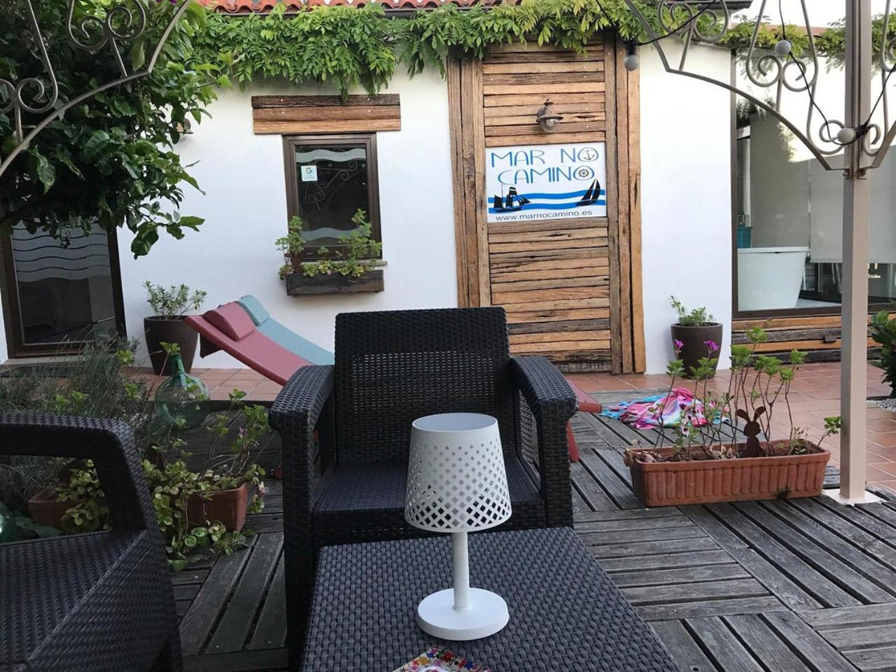 Mar No Camino Terraza Banera Con Vista Al Mar Villa Brens Exteriör bild