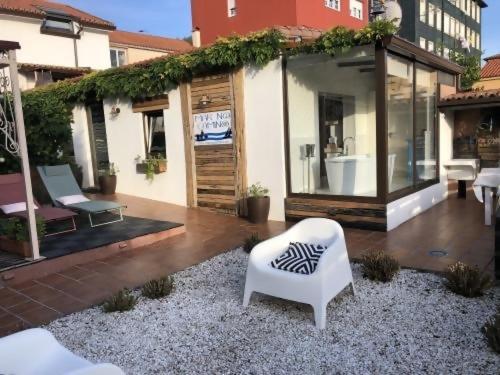 Mar No Camino Terraza Banera Con Vista Al Mar Villa Brens Exteriör bild
